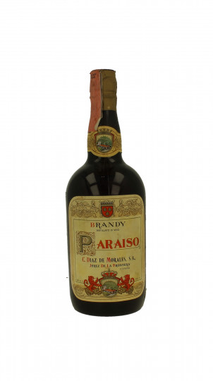 PARAISO BRANDY Bot. in the  60'S /70's 75cl 40% MORALES