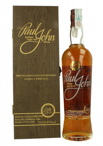 PAUL JOHN UNPeated 70cl 60% OB - Single Cask #2102