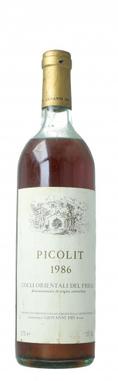 Picolit Giovanni Dr 1986 75cl 13%