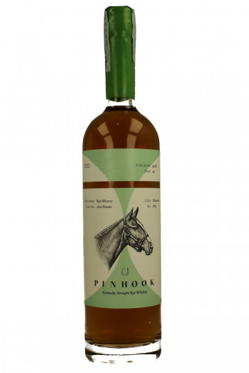 PINHOOK  Kentucky Straight Rye  Whiskey 70cl 49.5% 99 US proof Rey Munny