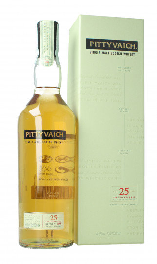 Pittyvaich  Speyside Scotch Whisky 25 Years Old 1989 70cl 49.9% OB -Limited Edition
