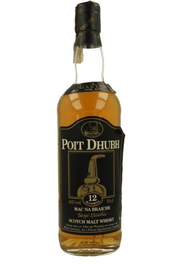 POIT DHUBH Malt 12yo Bot.90/00's 70cl 40% Pràban na Linne