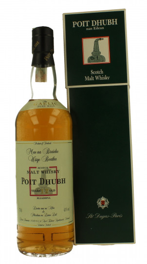 POIT DHUBH Malt 12yo Bot.90/00's 70cl 43% Pràban na Linne