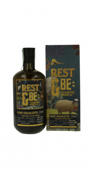 Port Charlotte  BRUICHLADDICH 13 Years Old 2009 70cl 60.3% Rest & be Thankful Whisky Company