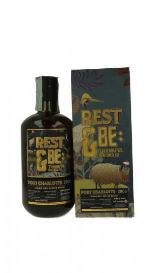 Port Charlotte  BRUICHLADDICH 16 Years Old 2005 70cl 54.6% Rest & be Thankful Whisky Company