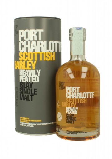 PORT CHARLOTTE Scottish Barley 70cl 50% OB - Heavily Peated