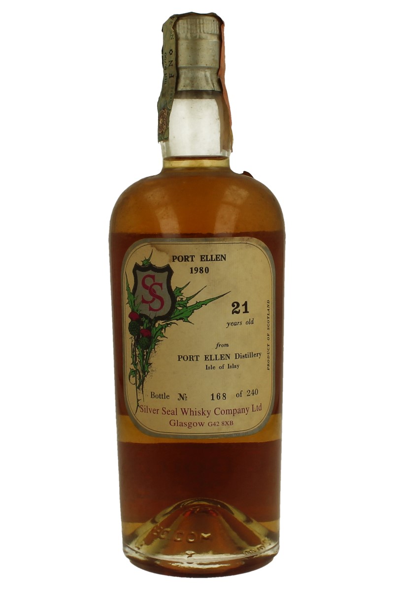 PORT ELLEN 21yo 1980 2001 70cl 43% Silver Seal - Prodotti - Whisky