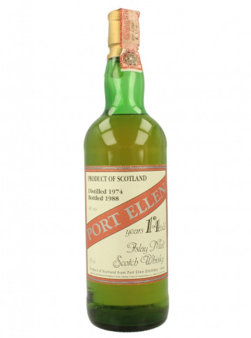 Port Ellen Islay Scotch Whisky 14 year old 1974 1988 75cl 43% Sestante