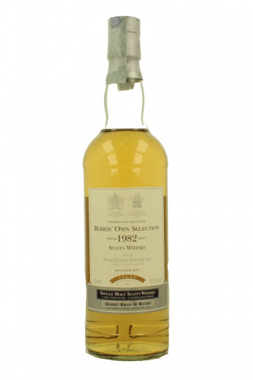 Port Ellen  Islay Scotch Whisky 1982 2007 70cl 55.6% Berry Brothers   - Cask 2851