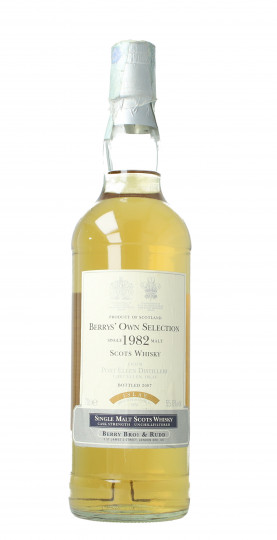 Port Ellen  Islay Scotch Whisky 1982 2007 70cl 55.6% Berry Brothers   - Cask 2851