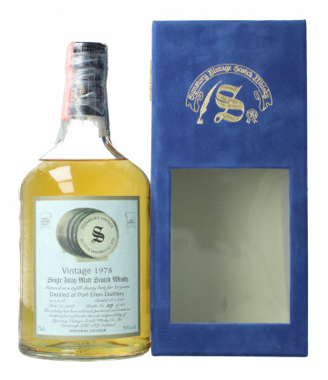 Port Ellen  Islay Scotch Whisky 23 Years Old 1978 2002 70cl 59% Signatory  - Cask 5268