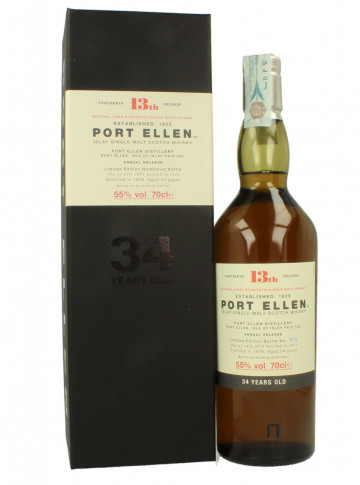 Port Ellen Islay Scotch Whisky 34 Year Old 1978 2013 70cl 55 13TH 