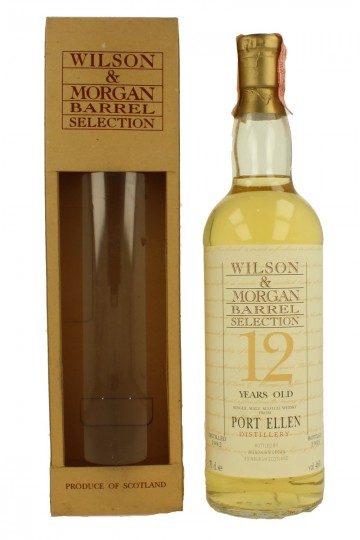 PORT ELLEN WILSON & MORGAN 12 YO 1982  1985 70 CL 46%