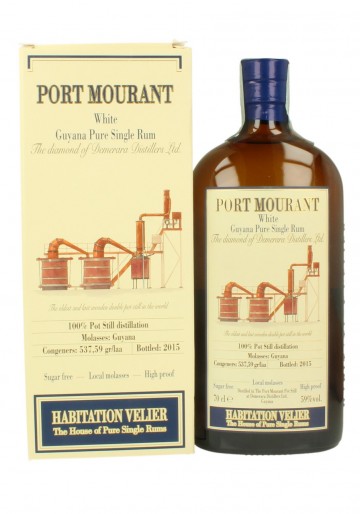 PORT MOURANT Bot.2015 70cl 59% Habitation Velier White Pure Single Rum