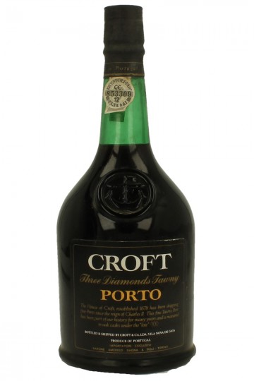 PORTO Croft  Diamond Bot 60/70's 75 CL 20%