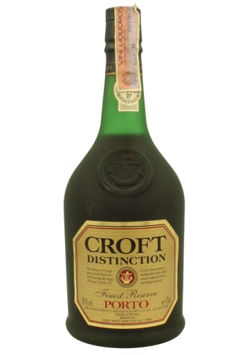 PORTO CROFT  DISTINCTION  75 CL 19.5 %