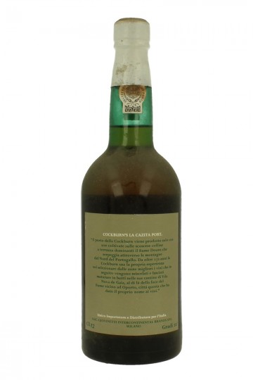 PORTO la Cazita Cockburn's Bot 60/70's 75 CL 20%