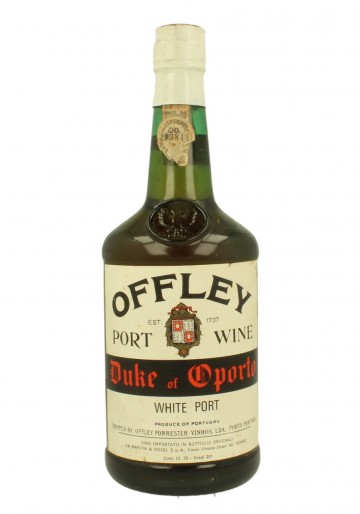 PORTO OFFLEYWHITE  DUKE OD OPORTO 75CL 20% VERY OLD BOTTLE