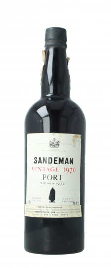 PORTO Sandeman 1970 1972 75cl 20%