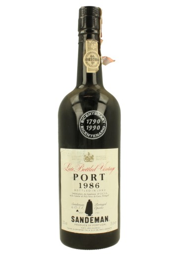 PORTO SANDEMAN  1986 1990 75 CL 20 %