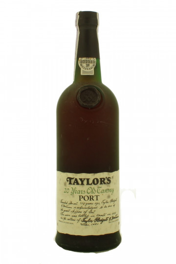 PORTO Taylor 20 years old BOTTLED 1986 75cl 20%