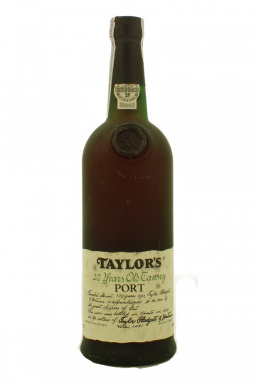 PORTO Taylor 20 years old BOTTLED 1986 75cl 20%