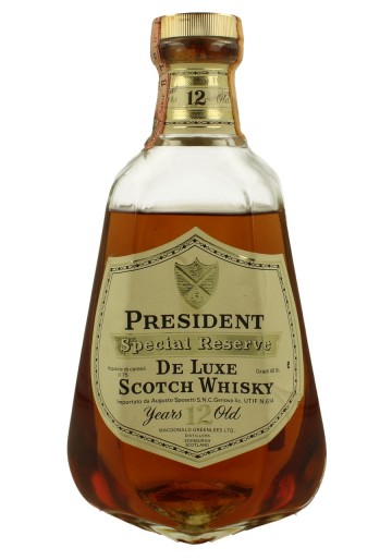 PRESIDENT  12yo Bot.70's 75cl  40% - Blended
