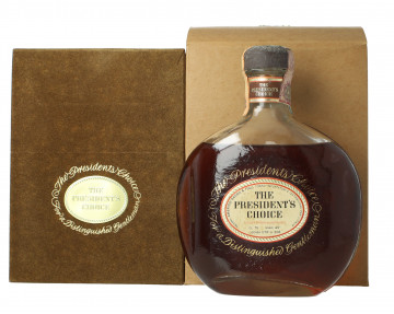 President choice  Kentucky Straight Bourbon Whiskey - Bot.60's or early 70's 75cl 90.3 US Proof