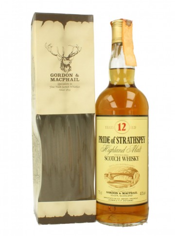 PRIDE OF STRATHSPEY 12yo Bot.80's 40% Gordon MacPhail