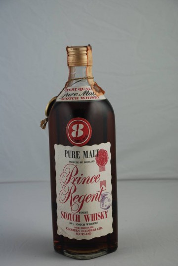 PRINCE REGENT 8 YO PURE MALT 75 CL 43%