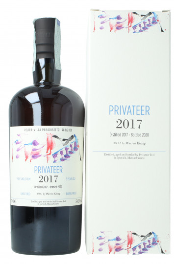 PRIVATEER 3yo 2017 2020 70cl 54.2% Velier - VIlla Paradisetto