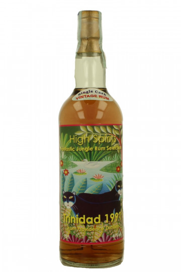 Providence Distillery CARONI Trinidad  rum 1991 70cl 46% High Spirits  - Jungle Rum Selection