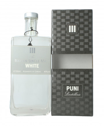 PUNI ITALIAN Malt Whisky 70cl 40% WHITE