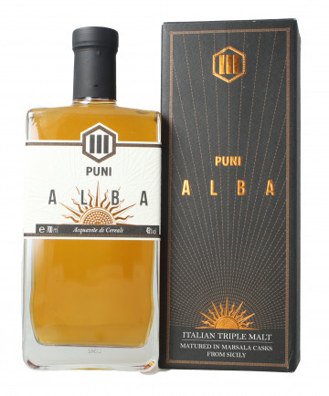 PUNI ITALIAN Malt Whisky 70cl 43% ALBA