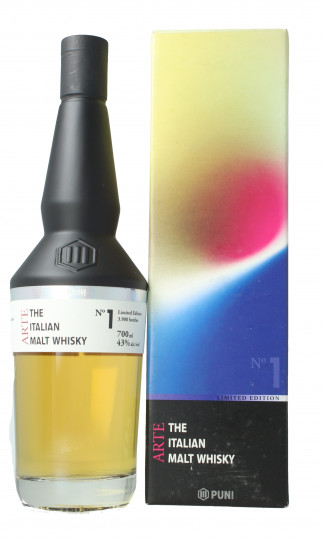 PUNI ITALIAN Malt Whisky 70cl 43% ARTE