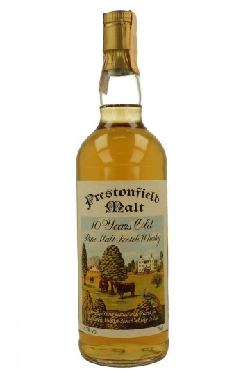 PURE MALT Scotch Whisky 10yo Bot.1980's 75cl 43% The Prestonfield House- Signatory