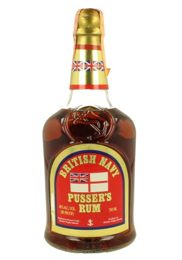 PUSSER'S RUM Bot.80's 75cl 40% British Navy