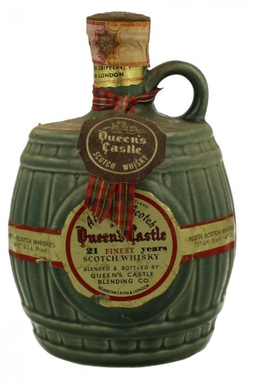 QUEEN'S CASTLE 21yo Bot.70's 43% Ceramic - Blended