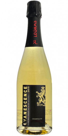 R&L LEGRAS Champagne Evanescence Gradn Cru 2015 75cl 12.5% Blanc de Blancs - brut - 100% Chardonnay