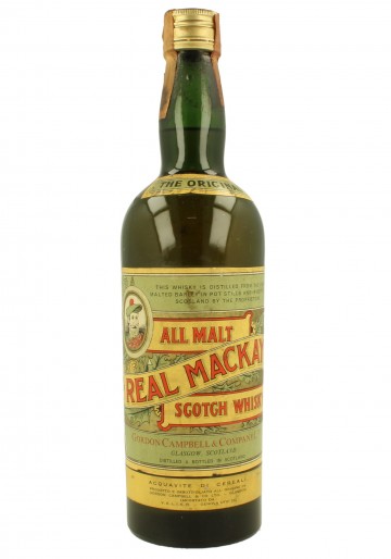 REAL MACKAY All Malt Bot.60/70's 75cl 43% Gordon Cambell & Co.