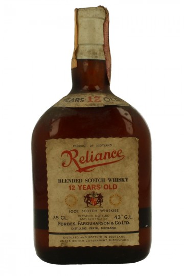 Realiance 12yo Bot. 60's 75cl 43% Forbes