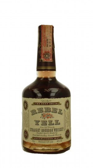 REBEL YELL Kentucky Straight  Bourbon Whiskey Bot in The 90's 70cl 40% W.L.Weller