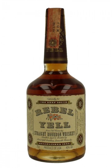 REBEL YELL Straight  Bourbon Whiskey Bot.80/90's 70cl 40%