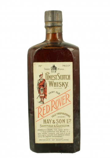 RED ROVER HAY & SON WE DO NOT GUARANTEE THE BOTTLE AUTHENTICITY 75 CL