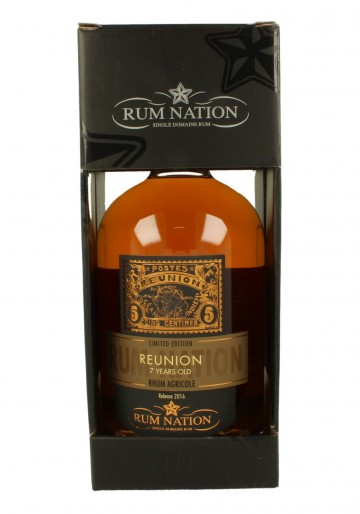 REUNION 7yo 70cl 45% Rum Nation - Rum Agricole