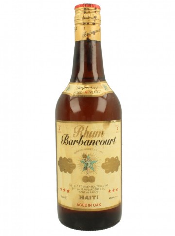 RHUM BARBANCOURT 4YO 70CL 40%