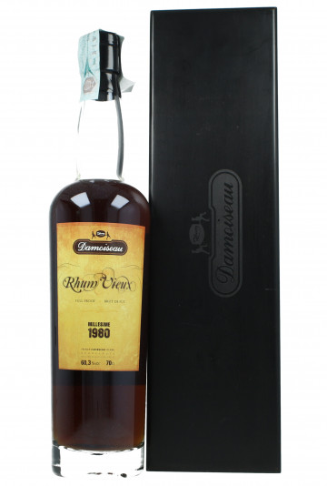 RHUM  Vieux Guadeloupe  DAMOISEAU 18 year old 1980 70cl 60.3 % FULL PROOF