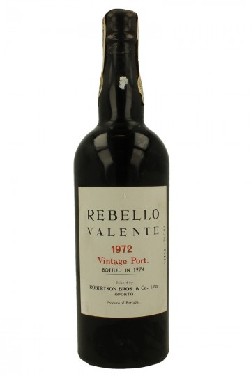 ROBERTSON REBELLO VALENTE Port 1972 1974 75cl 20% SAMAROLI Import