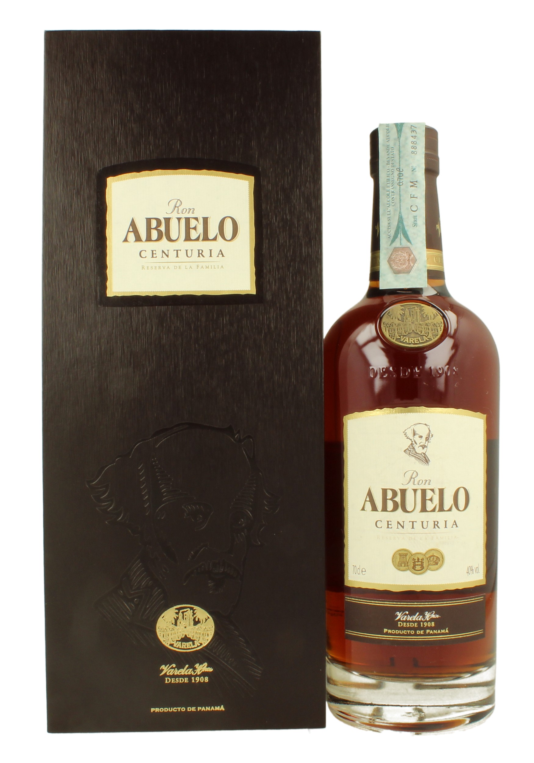RON ABUELO CENTURIA 70cl 40% - Rum - Products - Whisky Antique