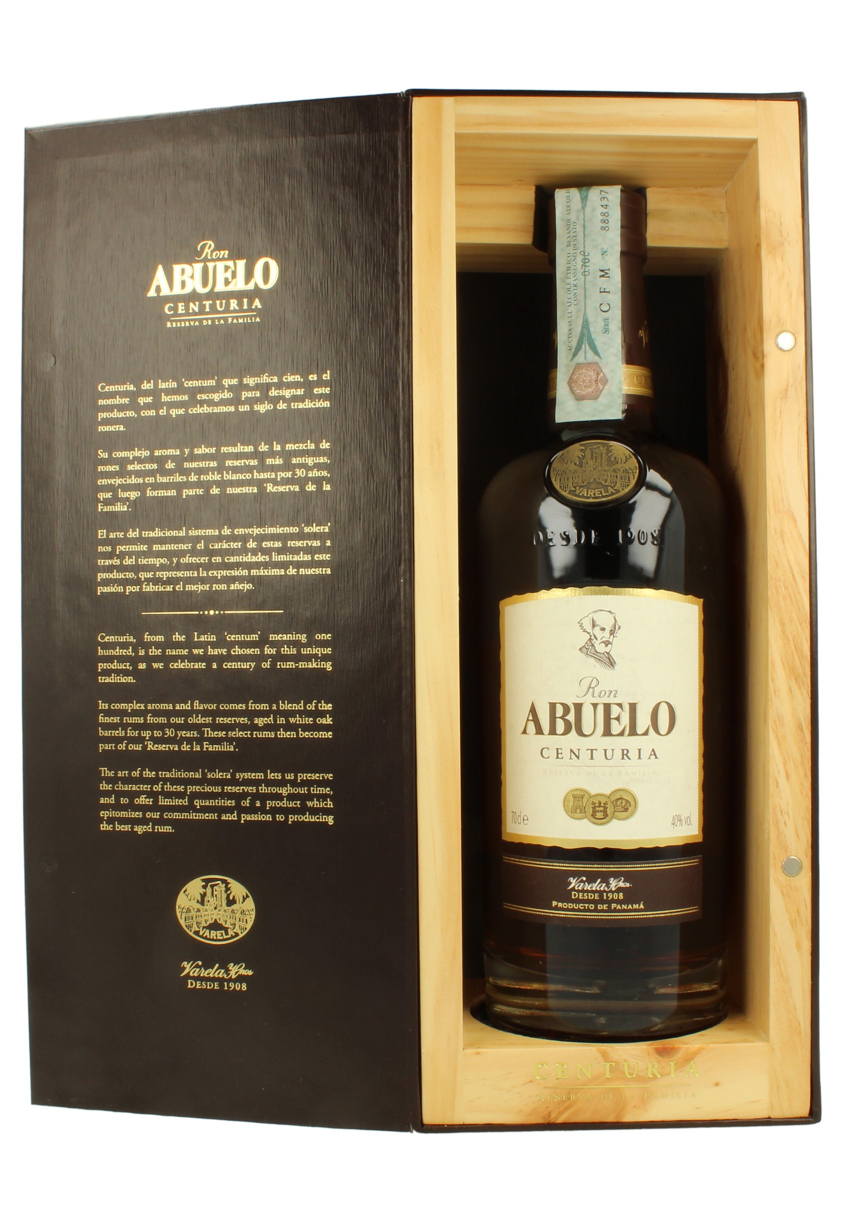 ウイスキー Ron Abuelo Centuria 700ml 40% RON ABUELO CENTURIA 70cl 40% - Rum - Products - Whisky Antique